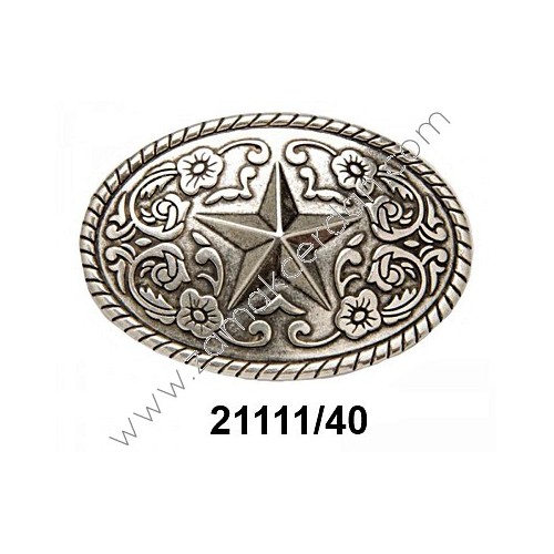 HEBILLA CHAPÓN CABALLERO ESTRELLA VAQUERO PASE 40