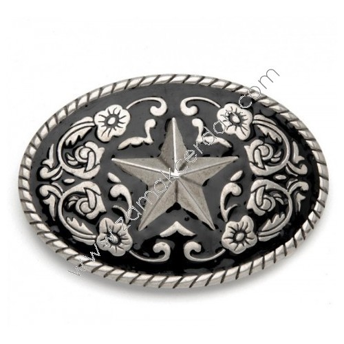 HEBILLA CHAPÓN CABALLERO ESTRELLA VAQUERO PASE 40