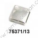 SLIDER BEAD SQUARE FLAT