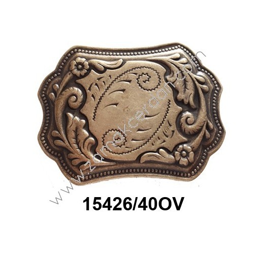 HEBILLA CHAPÓN CABALLERO VAQUERO PASE 40