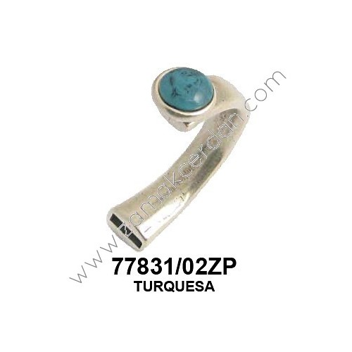 MEDIA PULSERA PIEDRA TURQUESA