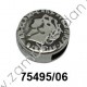 SLIDER BEAD ROUNDED COIN