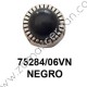 SLIDER BEAD ROUNDED BLACK