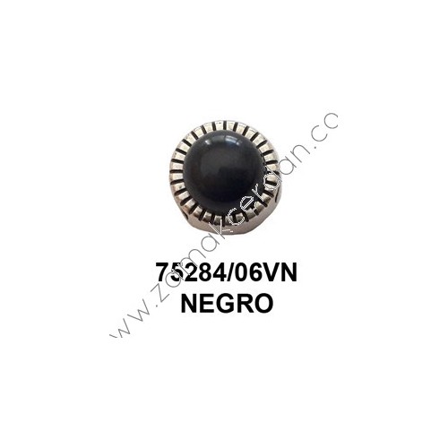 SLIDER BEAD ROUNDED BLACK