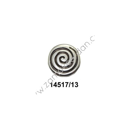 ENTREPIEZA REDONDA ESPIRAL LABRADO