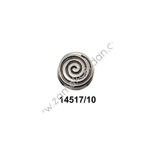 ENTREPIEZA REDONDA ESPIRAL LABRADO