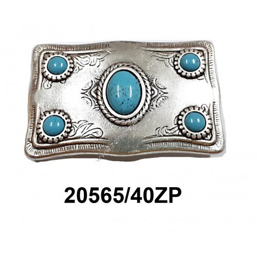 BUCKLE 5 TURQUOISES