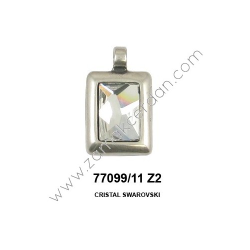 COLGANTE CUADRADO CON BRILLANTE