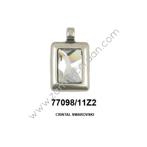 COLGANTE CUADRADO CON BRILLANTE