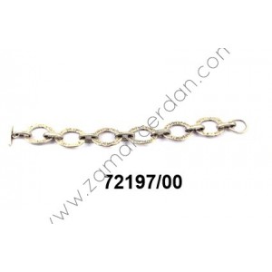PULSERA COMPLETA ANILLAS MARTILLADAS