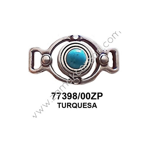 SLIDER BEAD    TURQUOISE