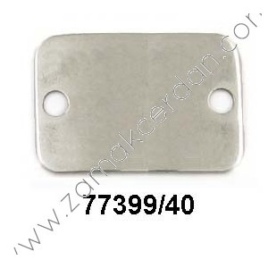 ENTREPIEZA CHAPA RECTANGULAR LISA
