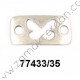 ENTREPIEZA CHAPA RECTANGULAR "MARIPOSA"
