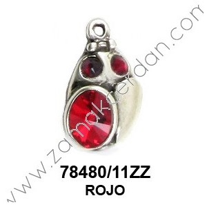 COLGANTE ESCARABAJO ROJO