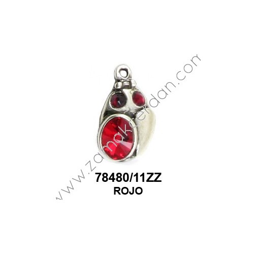COLGANTE ESCARABAJO ROJO