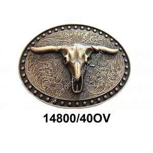 BUCKLE BULL INNER 40 BRONZE