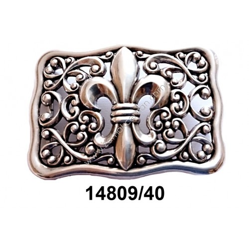BUCKLE FLEUR-DE-LIS INNER 40