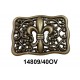 BUCKLE FLEUR-DE-LIS INNER 40