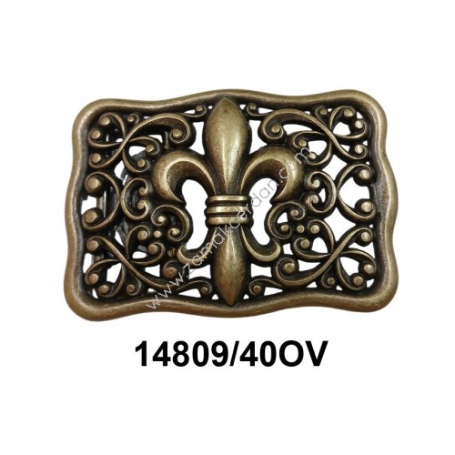 BUCKLE FLEUR-DE-LIS INNER 40