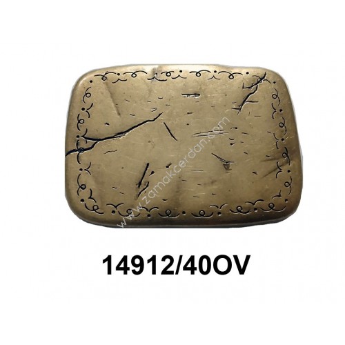 HEBILLA CHAPÓN CABALLERO VAQUERO PASE 40