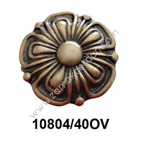 BUCKLE FLOWER INNER 40 BRONZE
